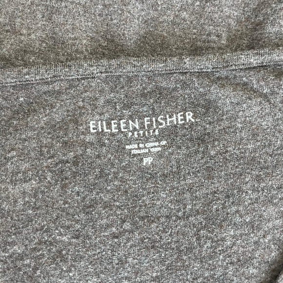 EILEEN FISHER BROWN  PETITE ITALIAN YARN SEQUIN DRESS – SIZE PP (PETITE) - Picture 7 of 7